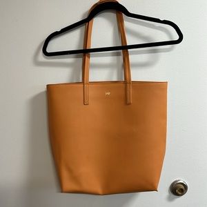 Mark & Graham Fillmore Vegan Leather Zipper Top Tote Bag